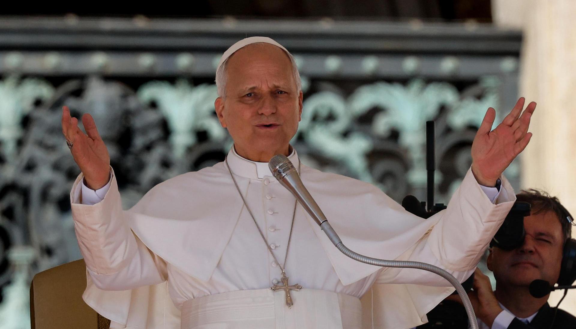 Papa León XIV en Francia.