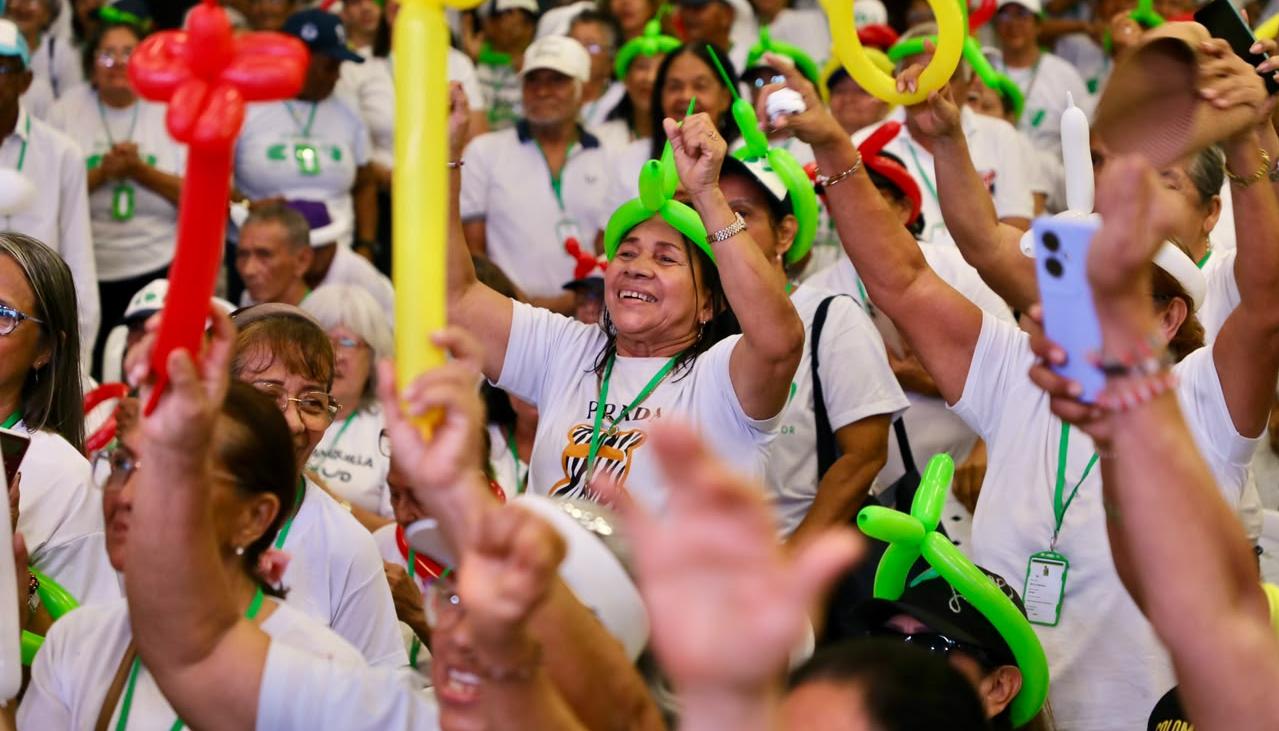 Participaron los beneficiarios de los Centros de Vida de la ciudad.