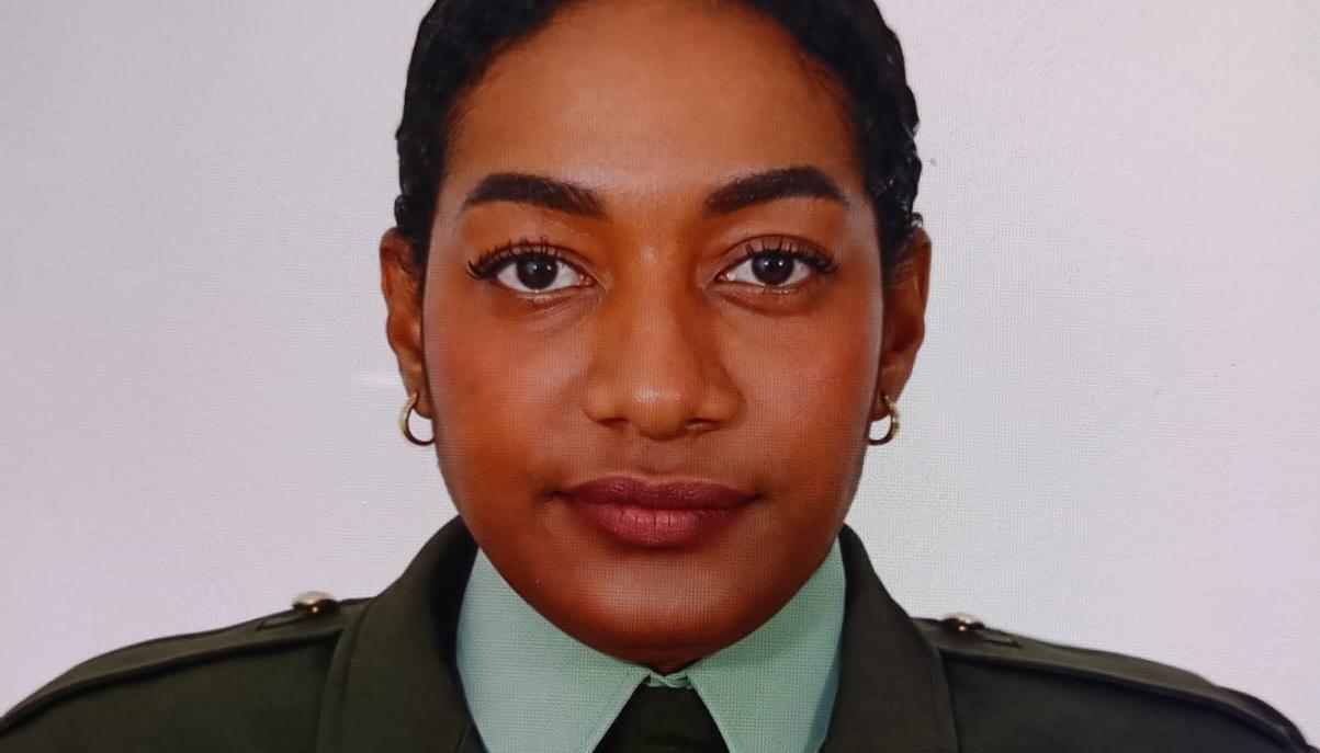 La patrullera Yenifer Yadira Ordóñez Valencia. 