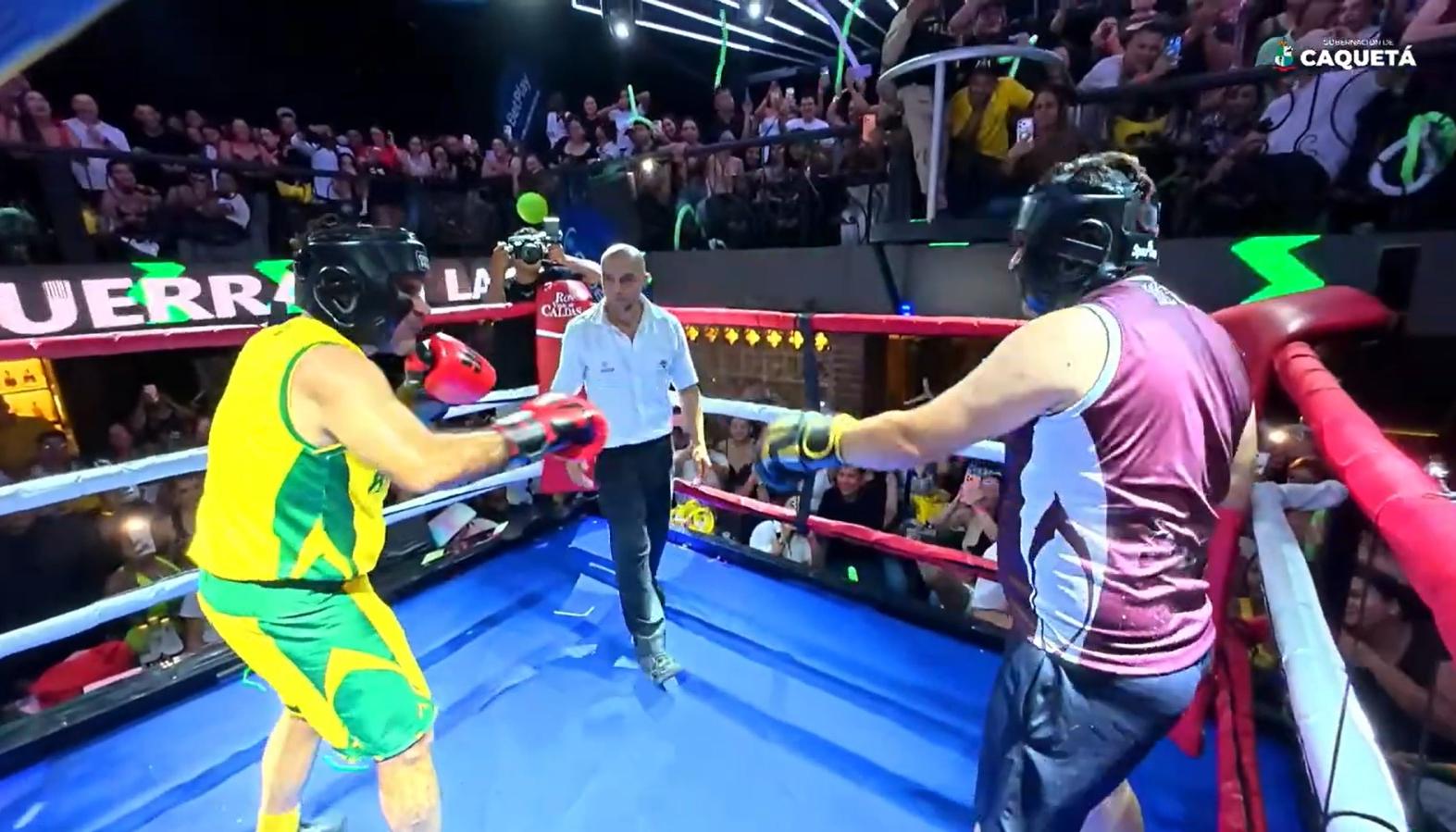 Imagen del combate.