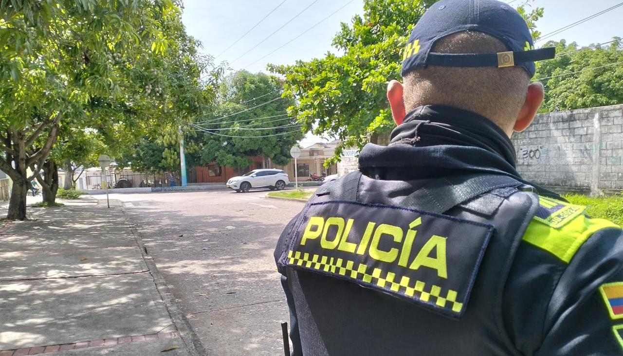 Uniformado de la Policía.