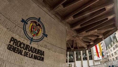 Procuraduría, en Bogotá. 