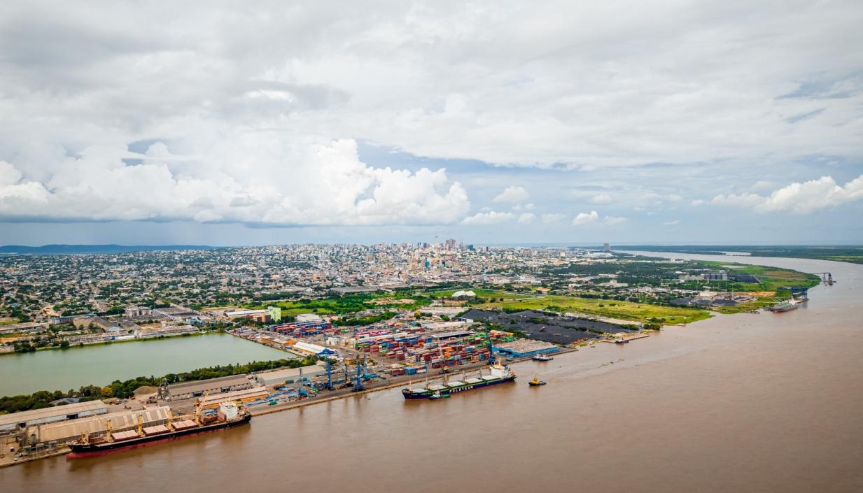 Puerto de Barranquilla.