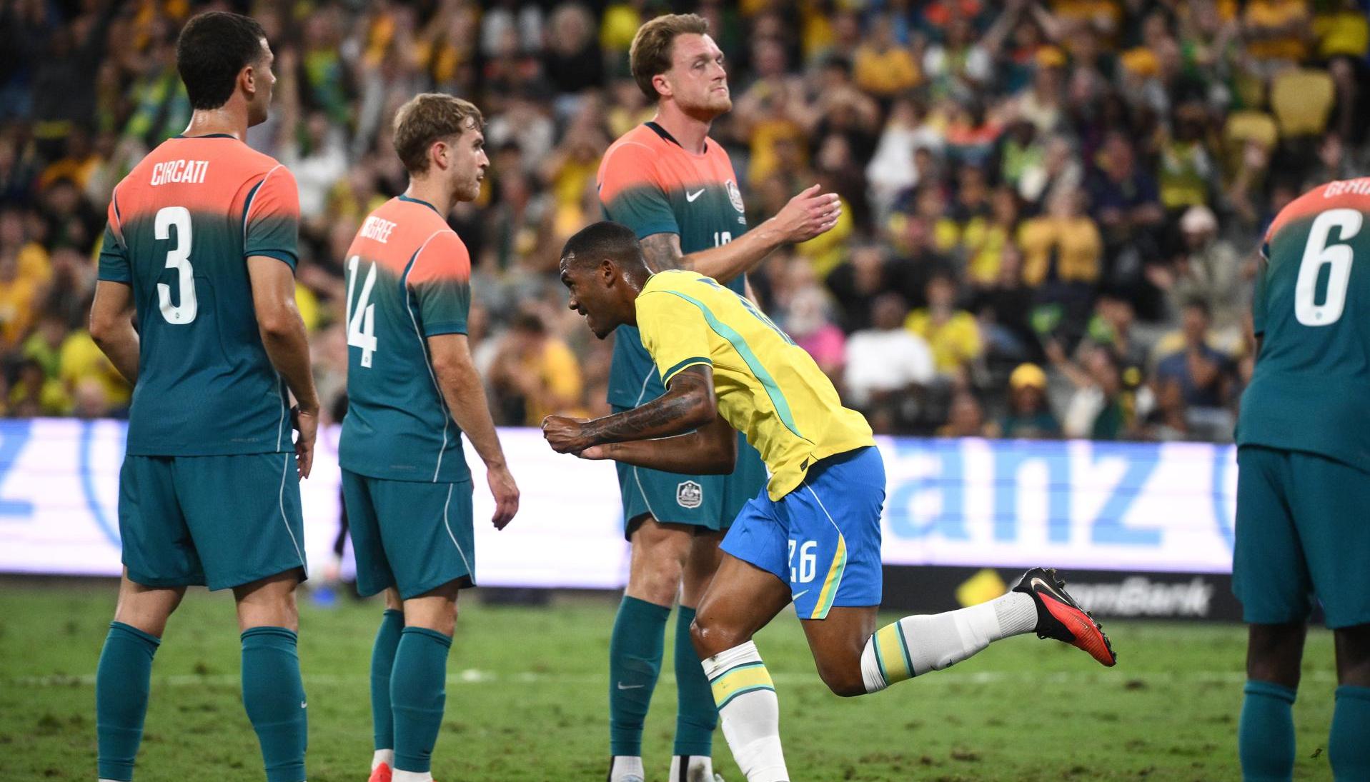 Rayan anotó el 1-1 ante Australia.