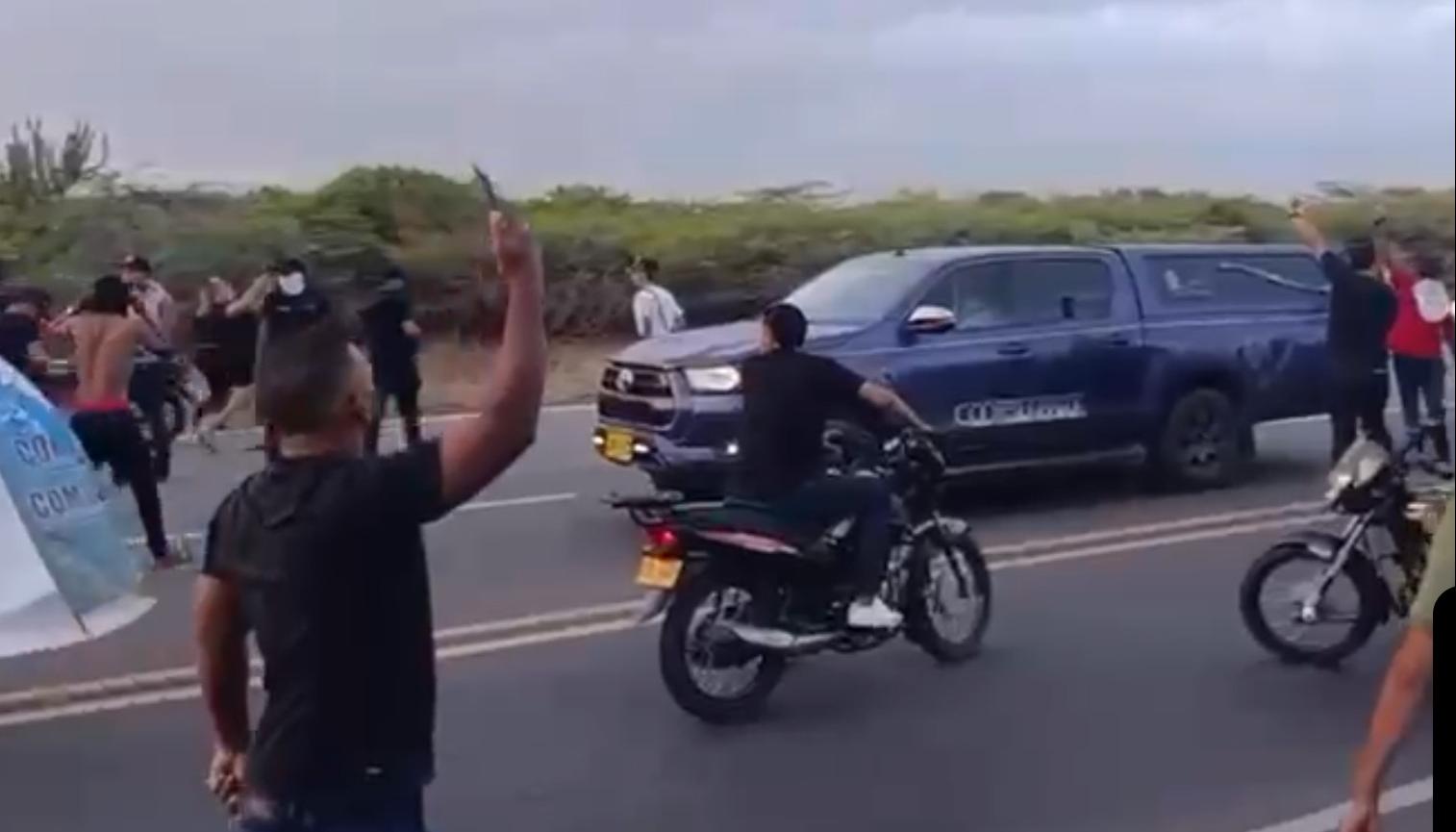 Recibimiento del cuerpo del 'Bendito Menor', en Riohacha