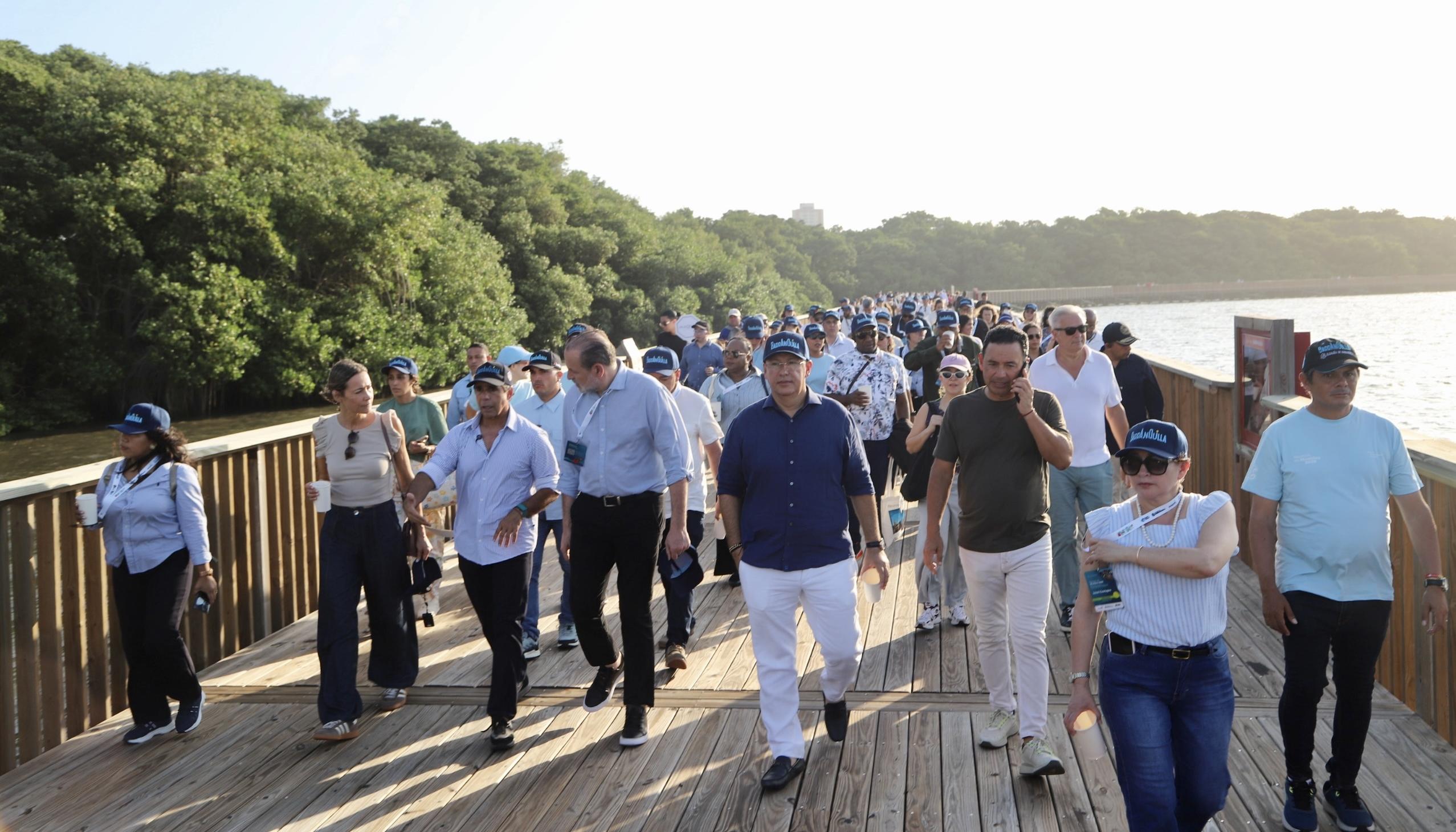 Recorrido en el Ecoparque Ciénaga de Mallorquín.