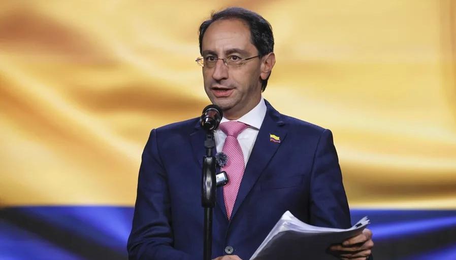 El Vicepresidente de la República, José Manuel Restrepo.