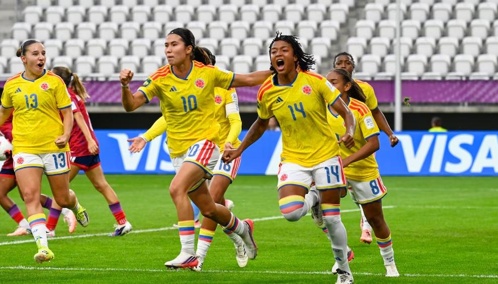 Imagen de referencia de las jugadoras colombianas.