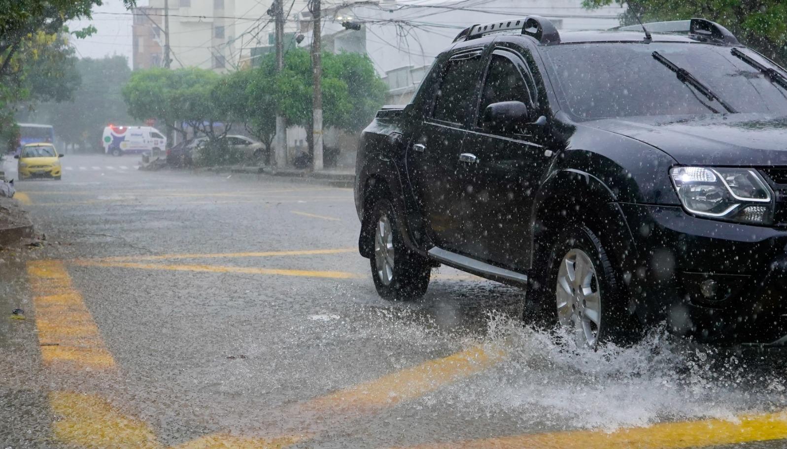 Temporada de lluvia en Barranquilla. 