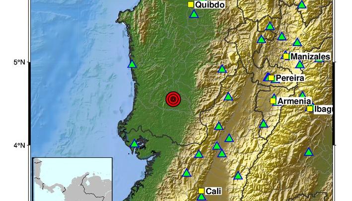 Reporte del sismo. 