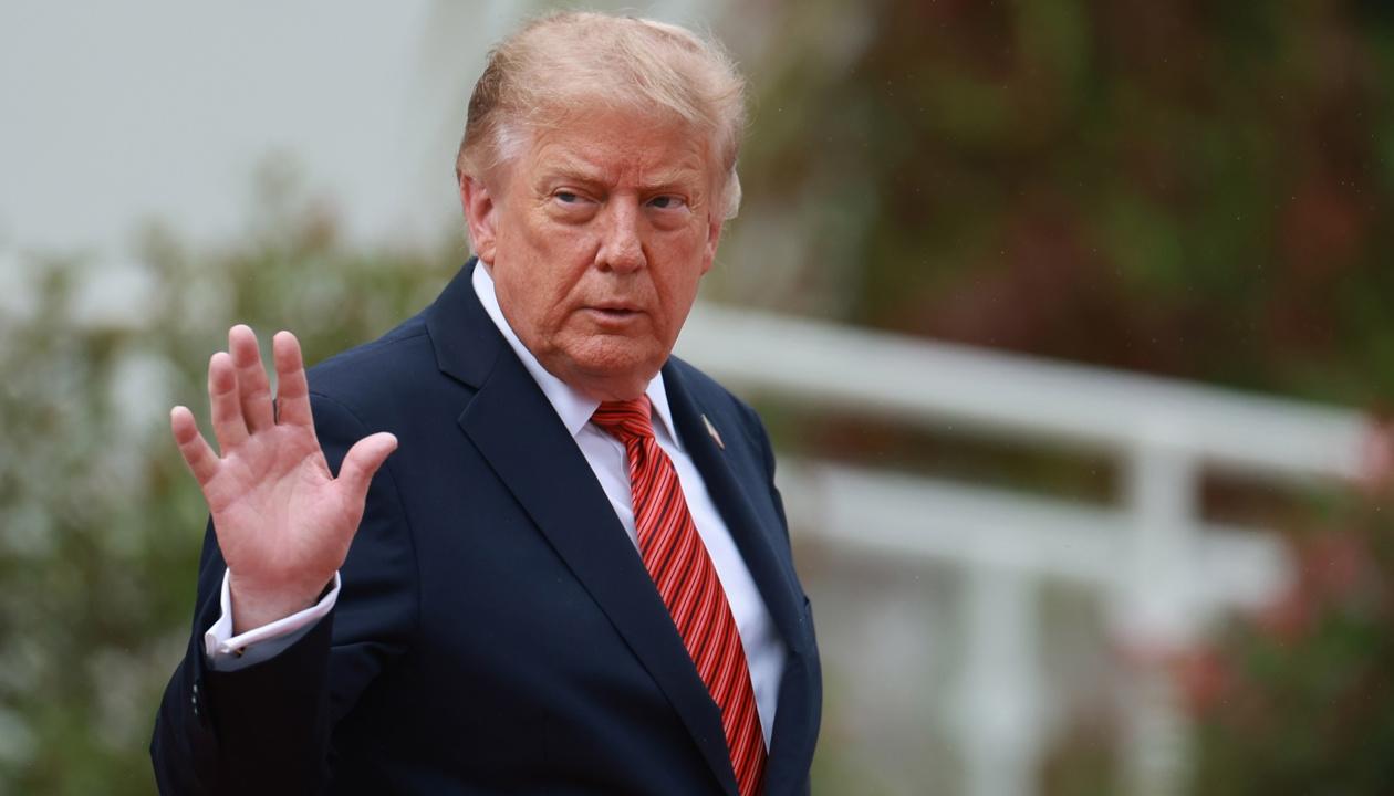 El presidente de Estados Unidos, Donald Trump.