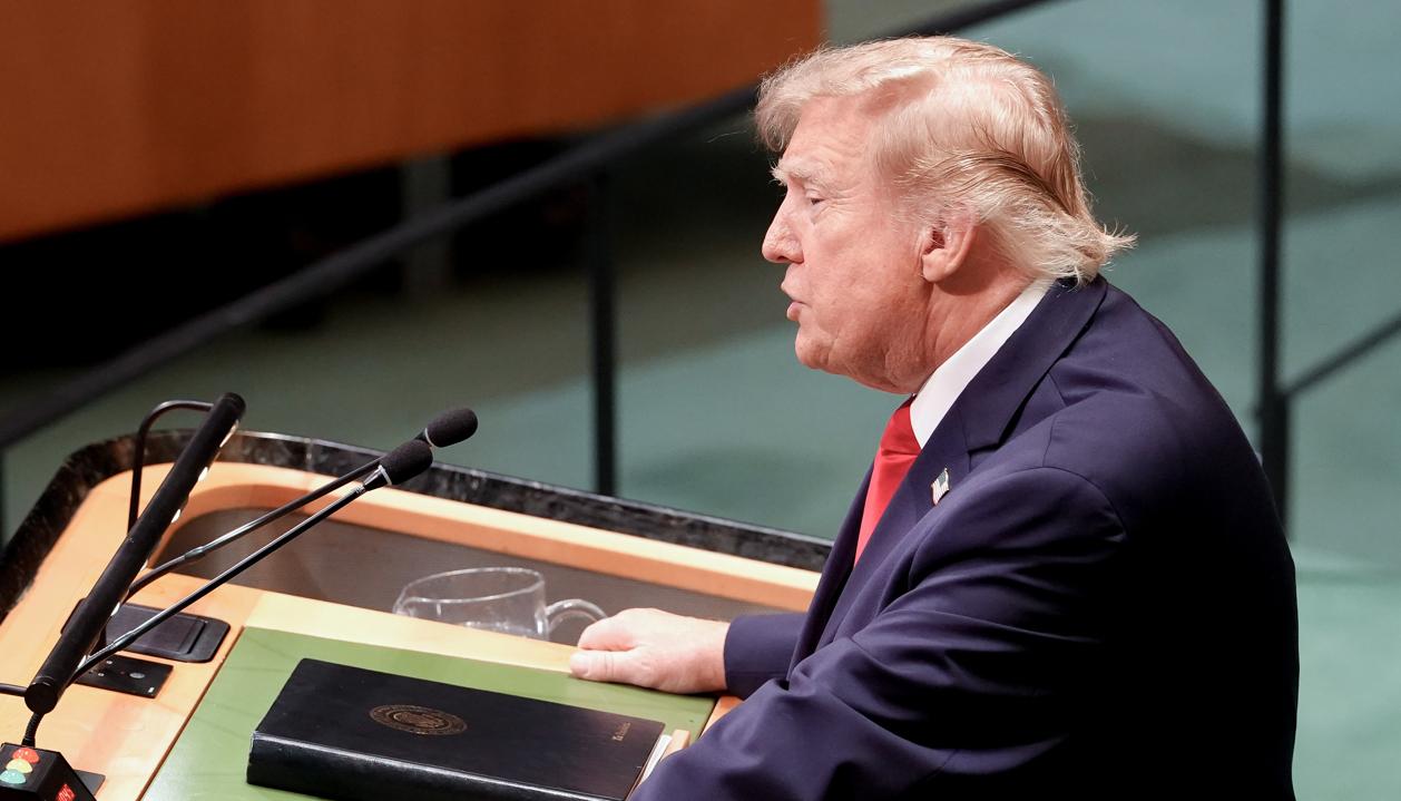 El presidente de Estados Unidos, Donald Trump.
