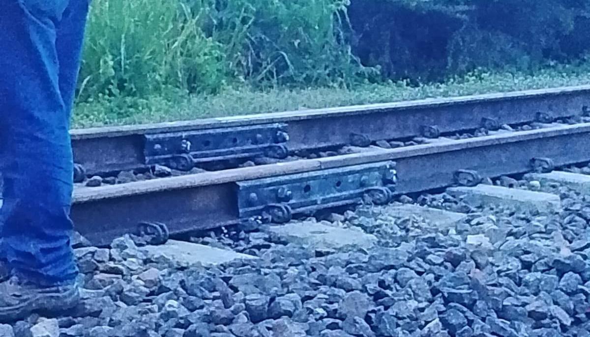 El tramo arreglado.
