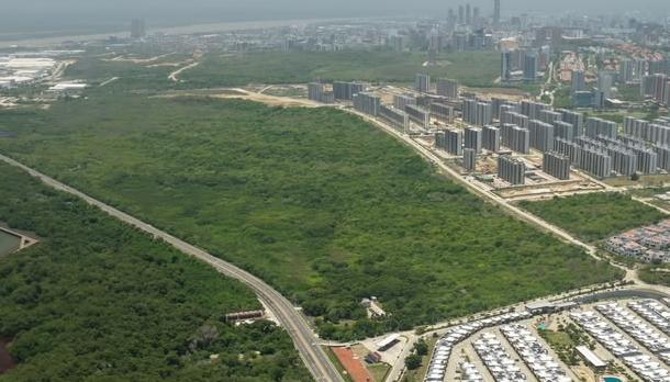 El lote de 33.637 metros cuadrados en Puerto Colombia.