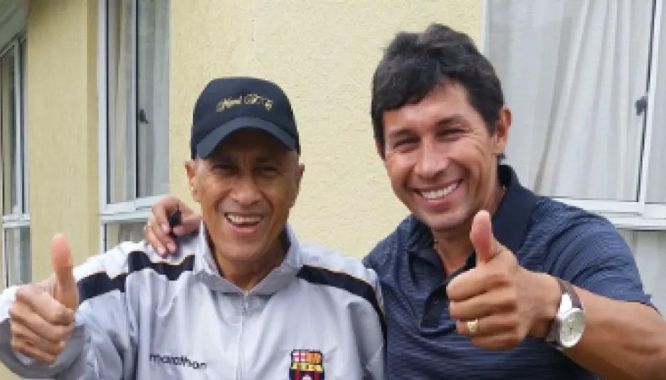 Jorge Bermúdez, padre e hijo, este último conocido como 'El Patrón'.