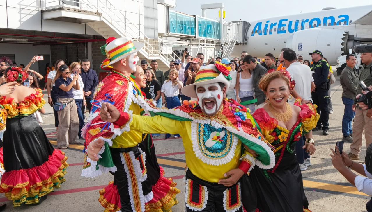 El Garabato llevó su color a Madrid. 