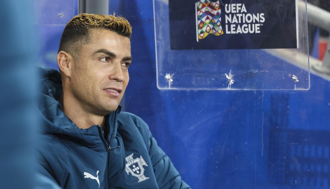Cristiano Ronaldo, delantero de la selección portuguesa. 