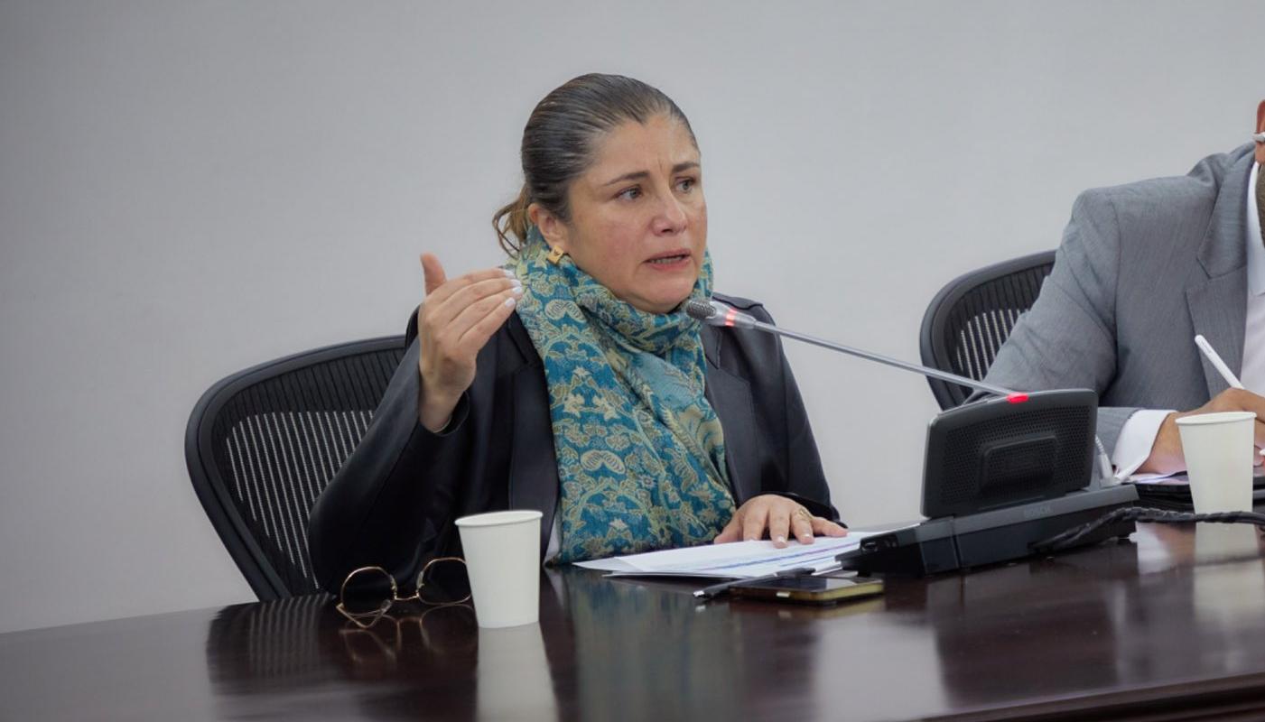 Iris Marín, defensora del Pueblo. 