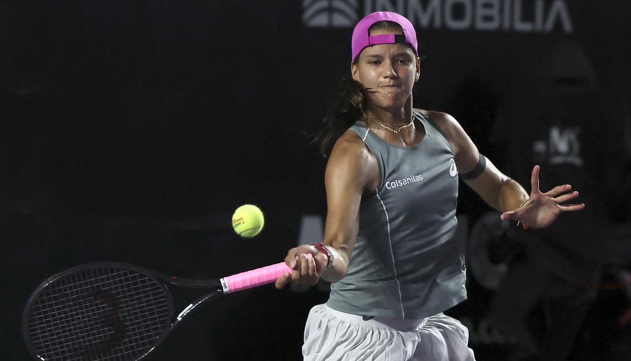 Emiliana Arango viene de participar en el Abierto de Estados Unidos. 