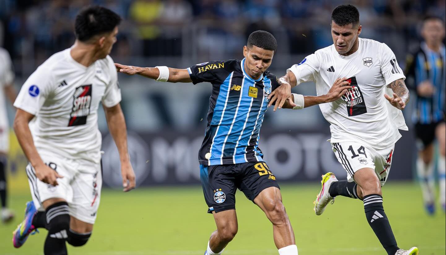 José Enamorado, jugador de Gremio de Porto Alegre.
