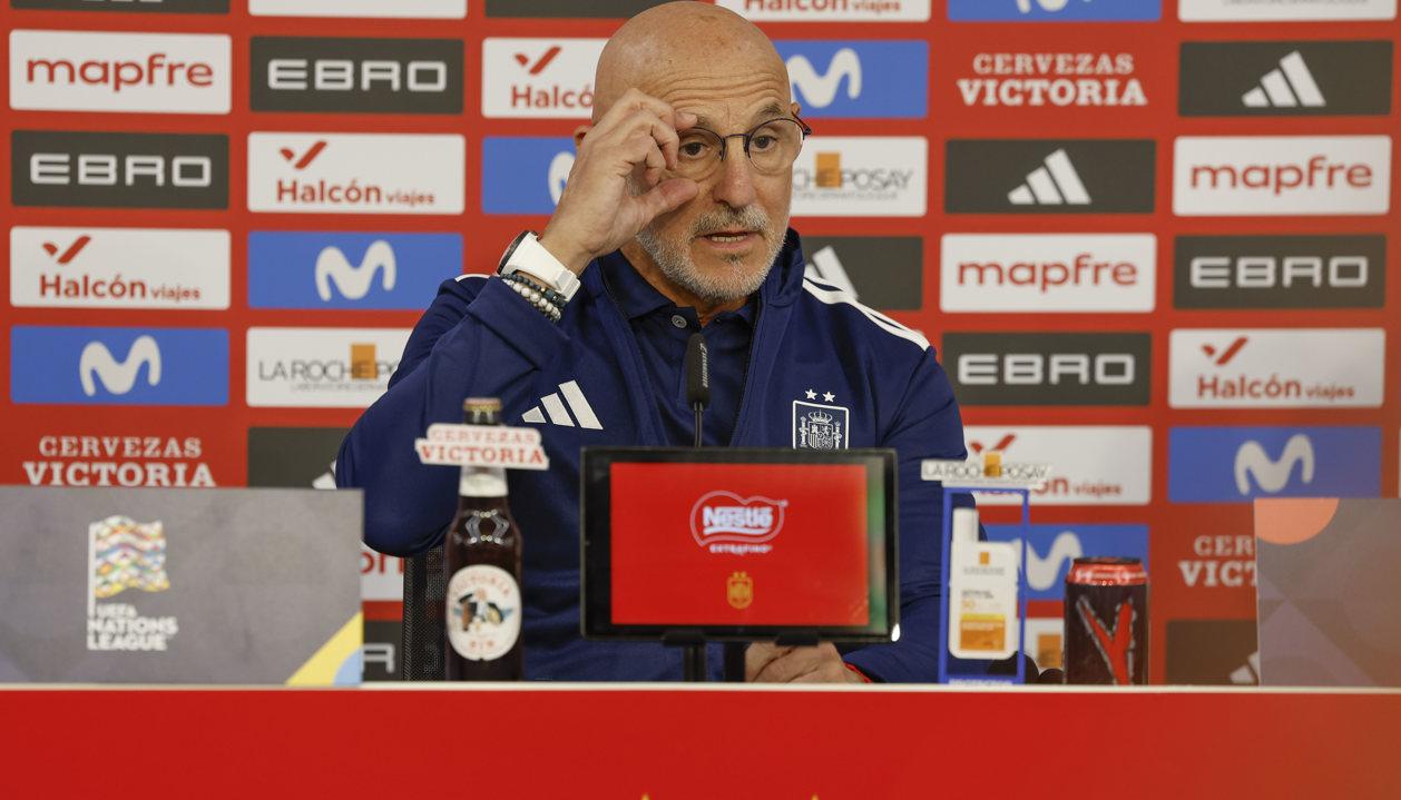 Luis De la Fuente, entrenador de la selección española. 