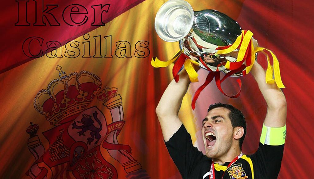 Iker Casillas con la Copa del Mundo en Sudáfrica 2010.