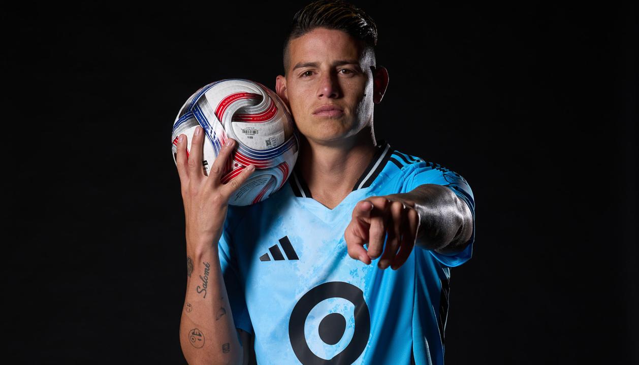 El último club de James Rodríguez fue el Minnesota United. 