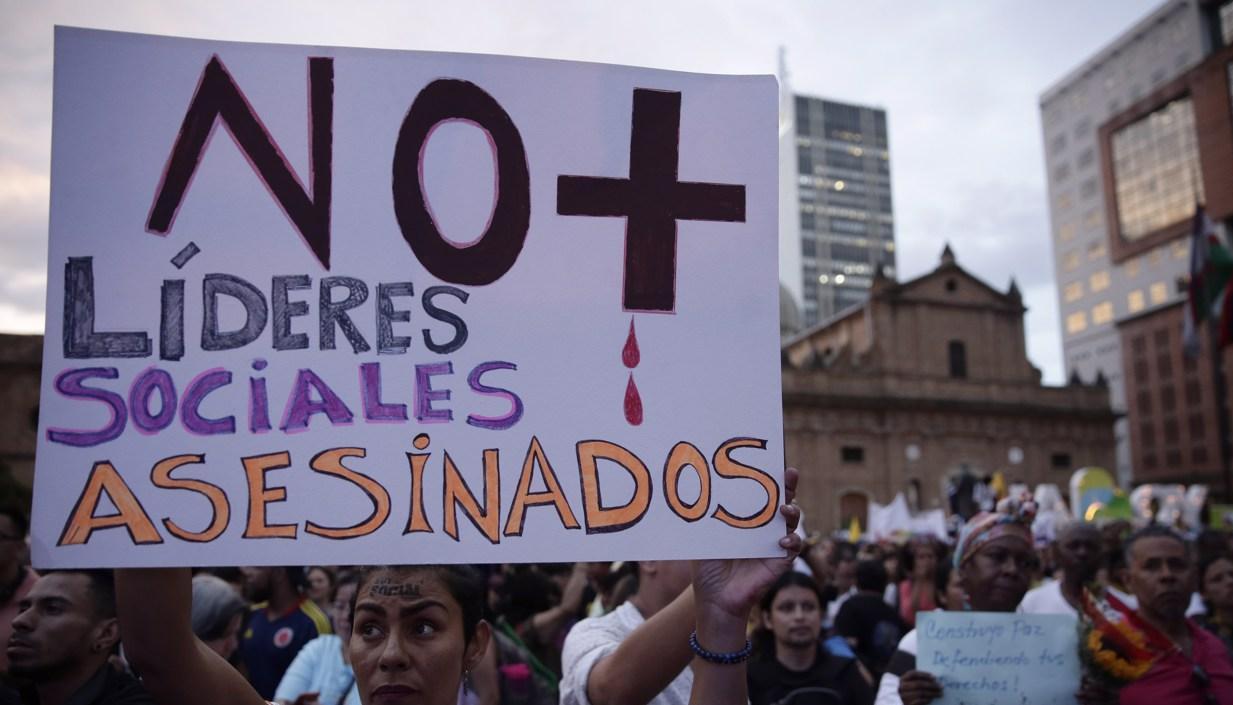 De acuerdo con Indepaz en el país un líder es asesinado cada 2 o 3 días.