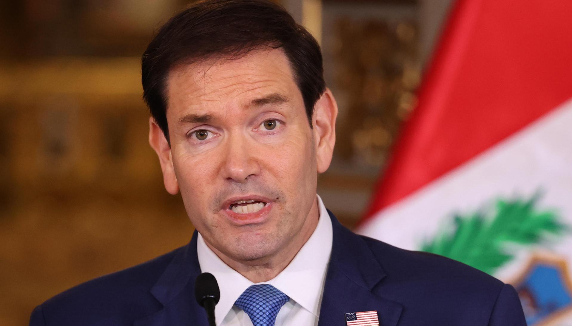 Marco Rubio, secretario de Estado de los Estados Unidos. 