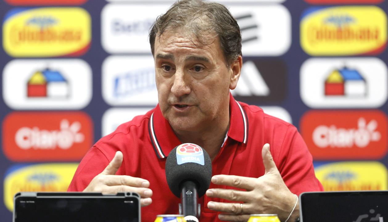 Néstor Lorenzo, técnico de la Selección Colombia.