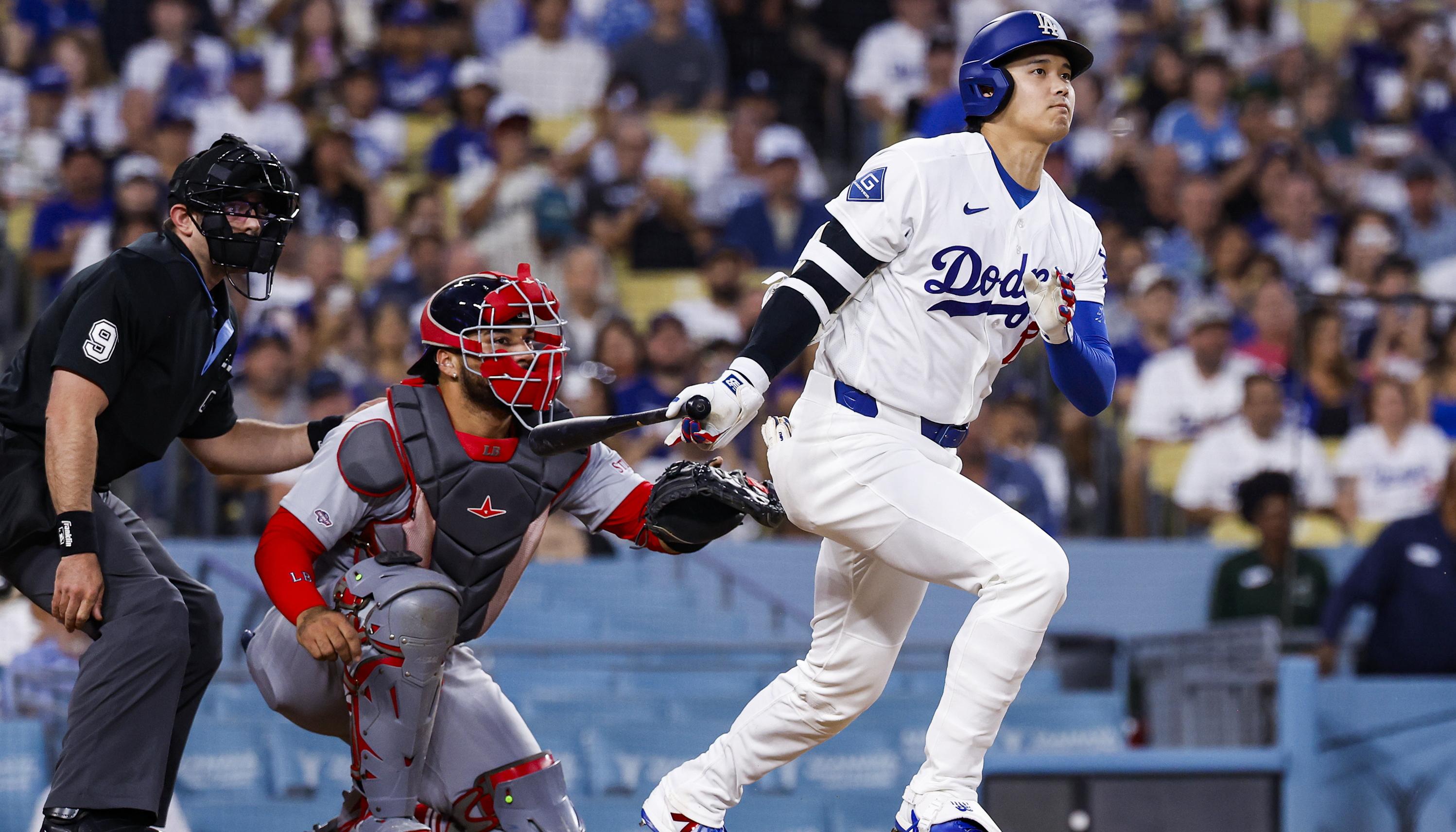 El japonés Shohei Ohtani, pelotero de los Dodgers de Los Ángeles. 