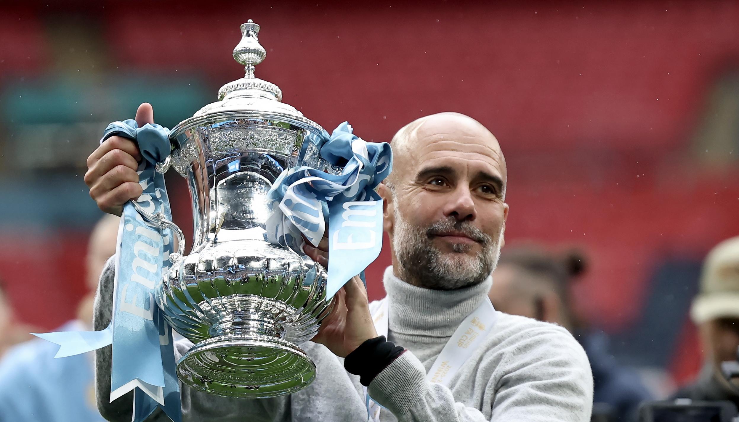 Pep Guardiola, exentrenador del Manchester City.