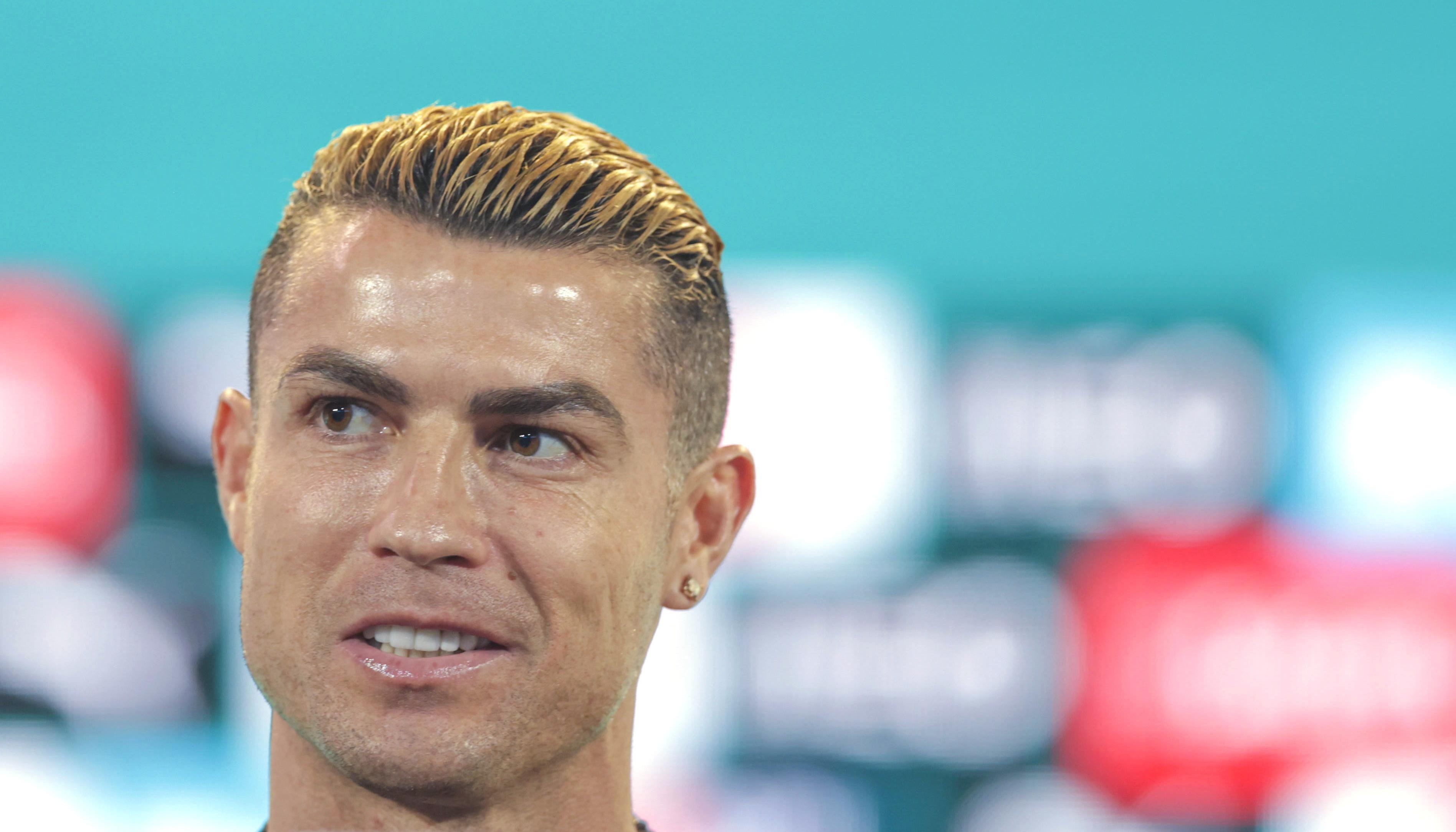 Cristiano Ronaldo, delantero de la selección portuguesa. 