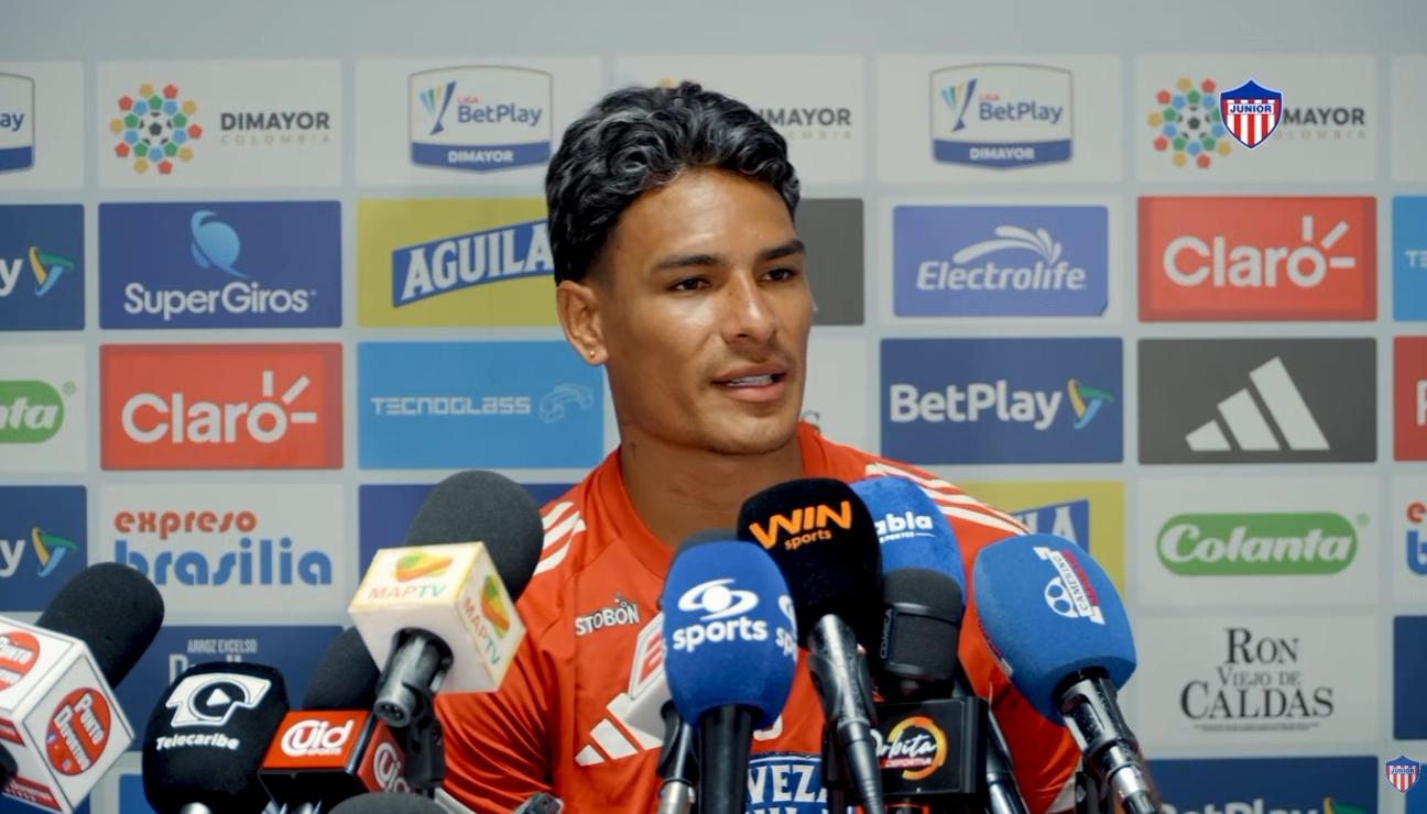 Jannenson Sarmiento, mediocampista del Junior.