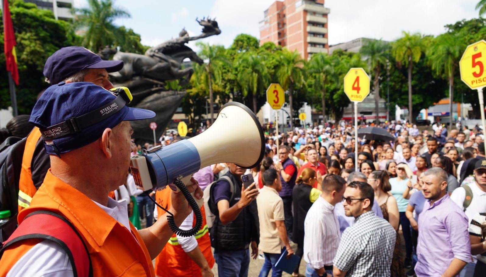 El simulacro será el 21 de octubre a las 10 a.m. y 2:00 p.m. 