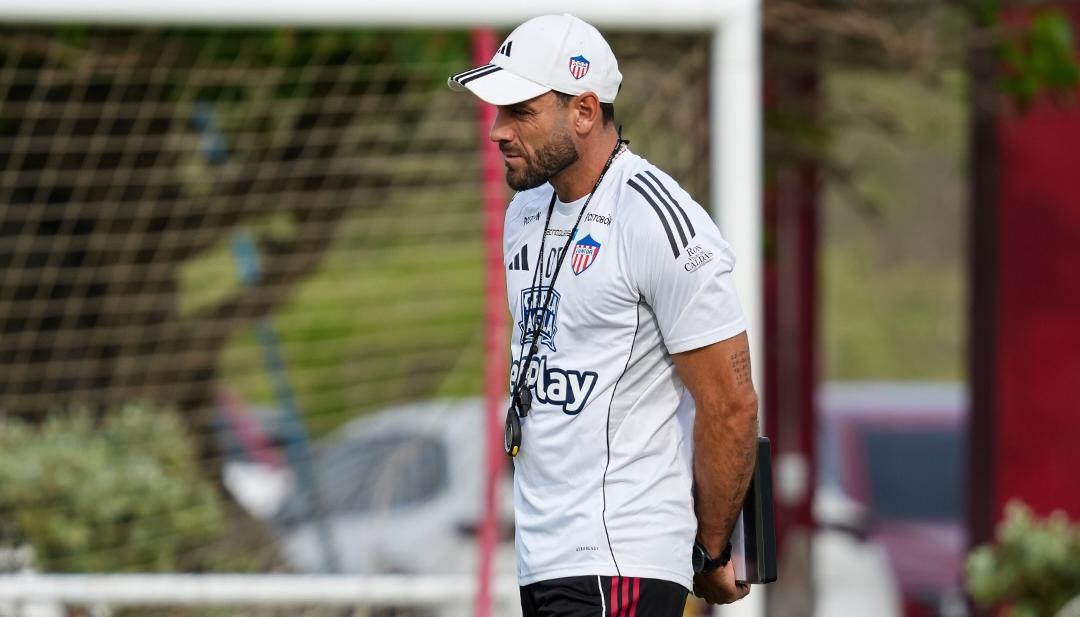 Sebastián Viera, director técnico del Junior. 