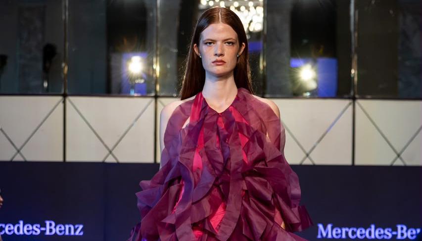 Los vestidos de la diseñadora barranquillera que fueron visto en la pasarela de Madrid. 