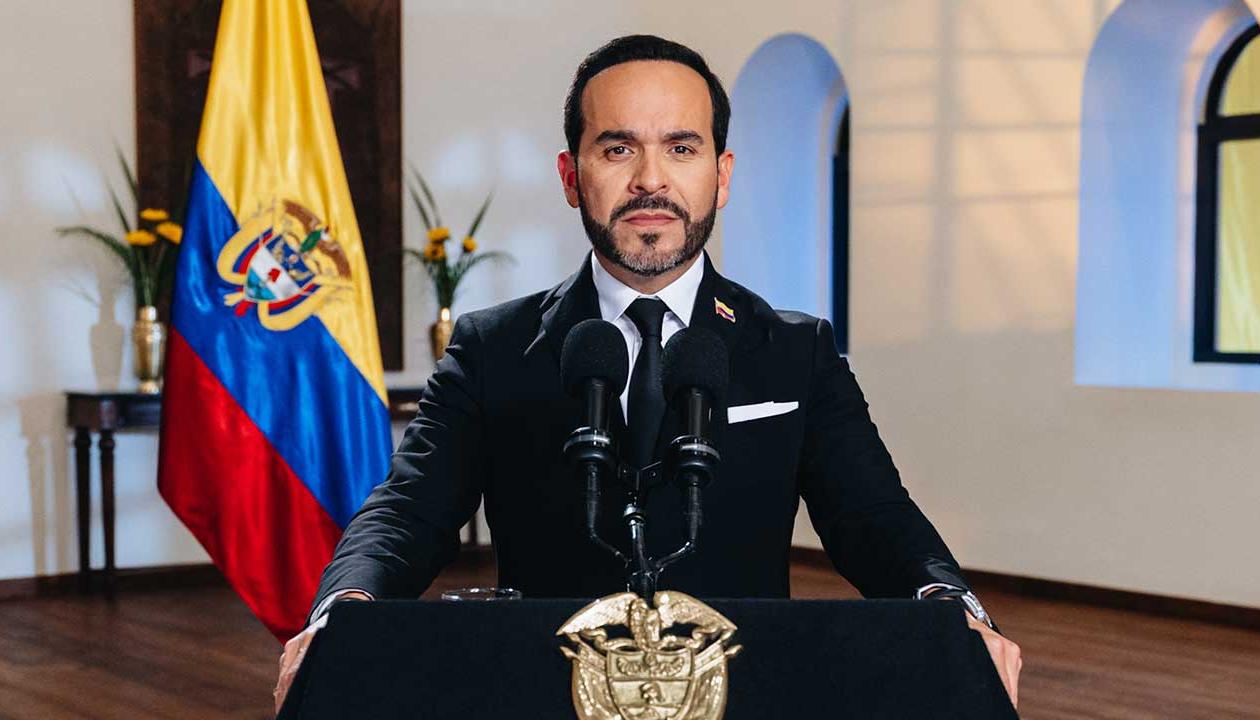 El Presidente de la República, Abelardo De La Espriella.