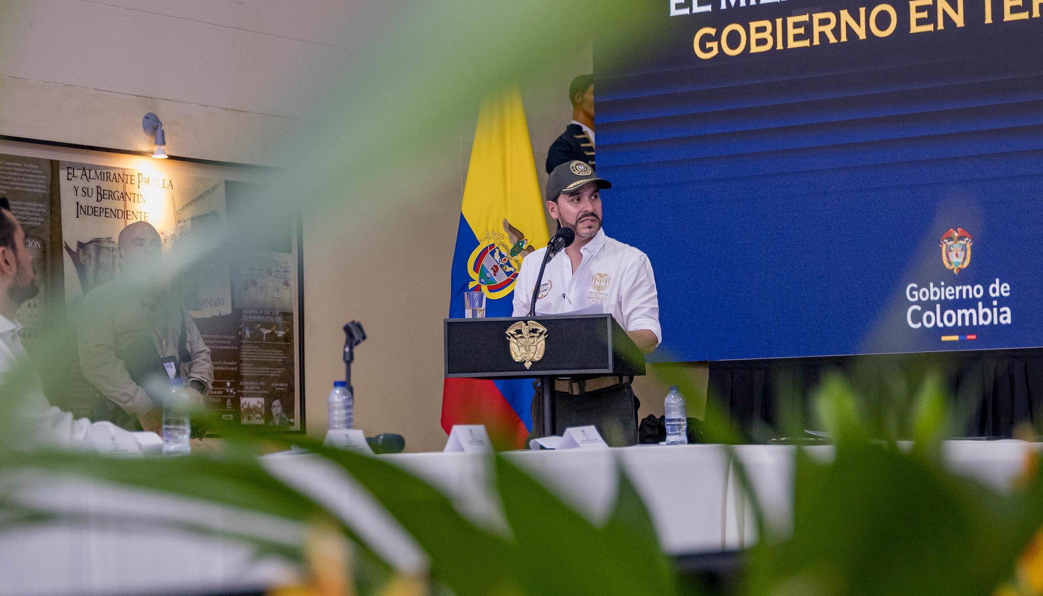 Abelardo De La Espriella en Coveñas