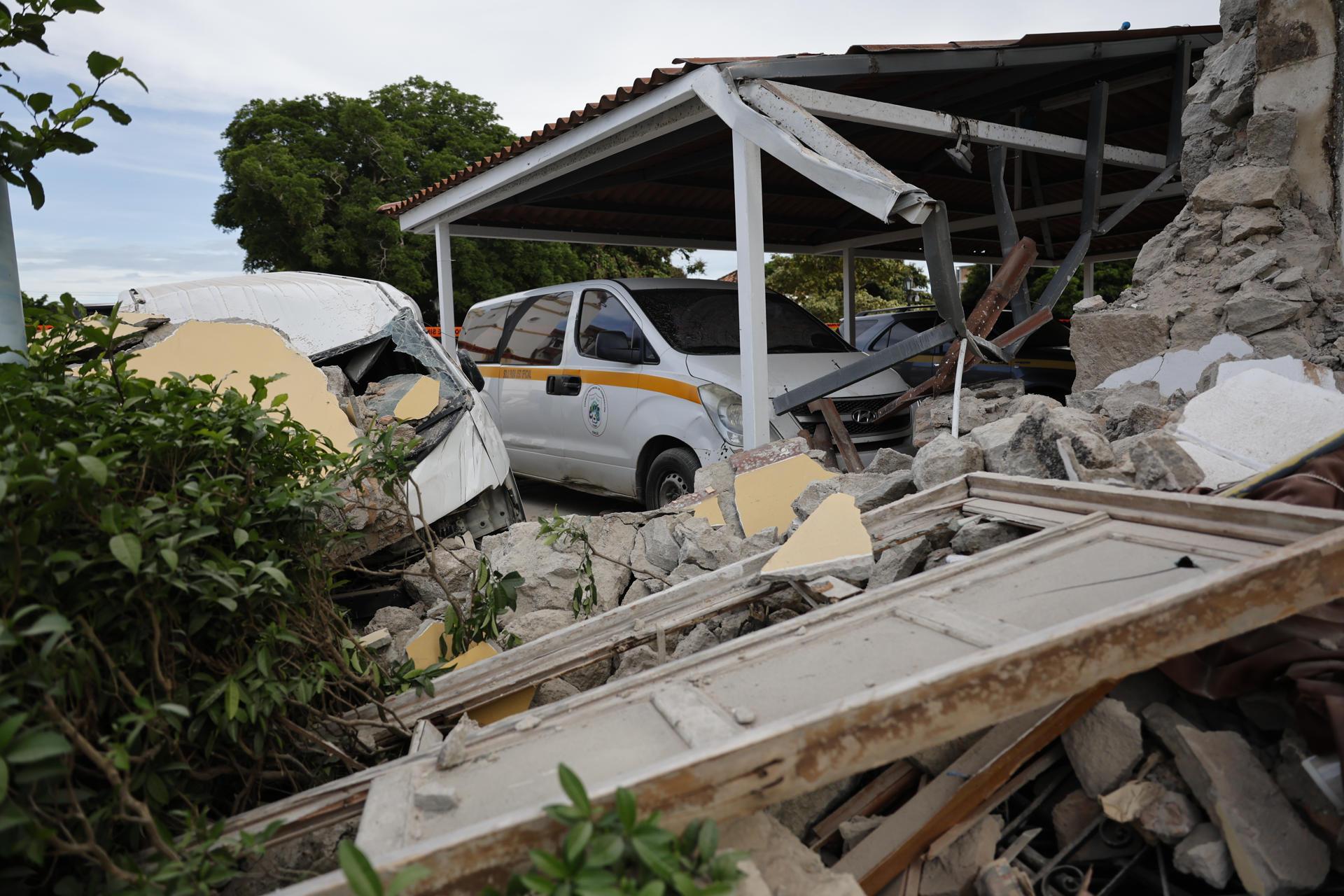 Afectaciones por el terremoto en Panamá