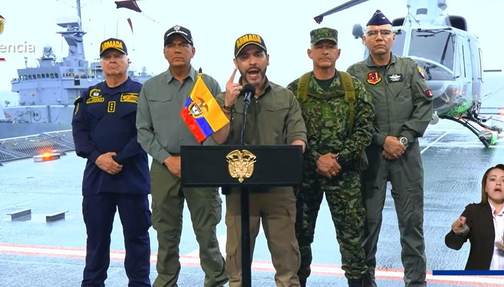 Alocución del Presidente Abelardo De La Espriella.