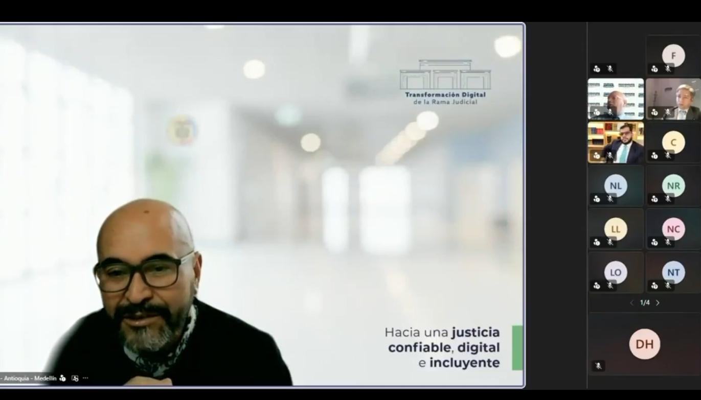 Audiencia contra Miguel Quintero.