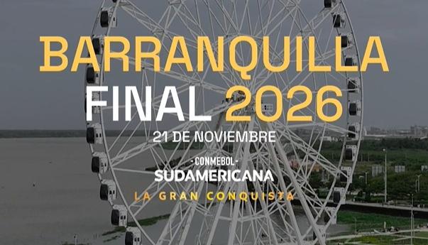 Barranquilla, sede de la final de la Copa Sudamericana.