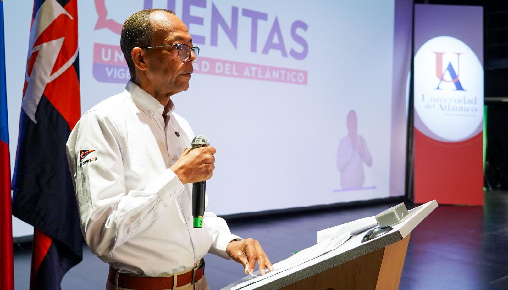 El exrector de la Universidad del Atlántico, Rafael Castillo Pacheco.