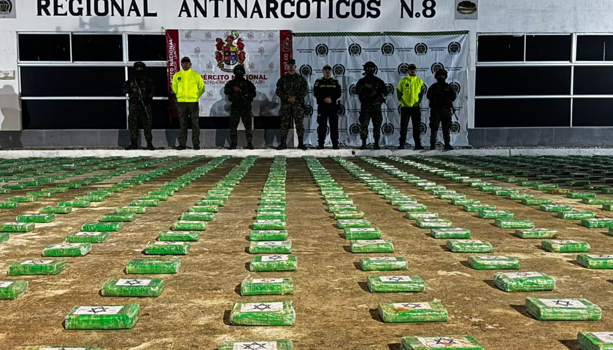 Clorhidrato de cocaína incautado en la Sierra Nevada