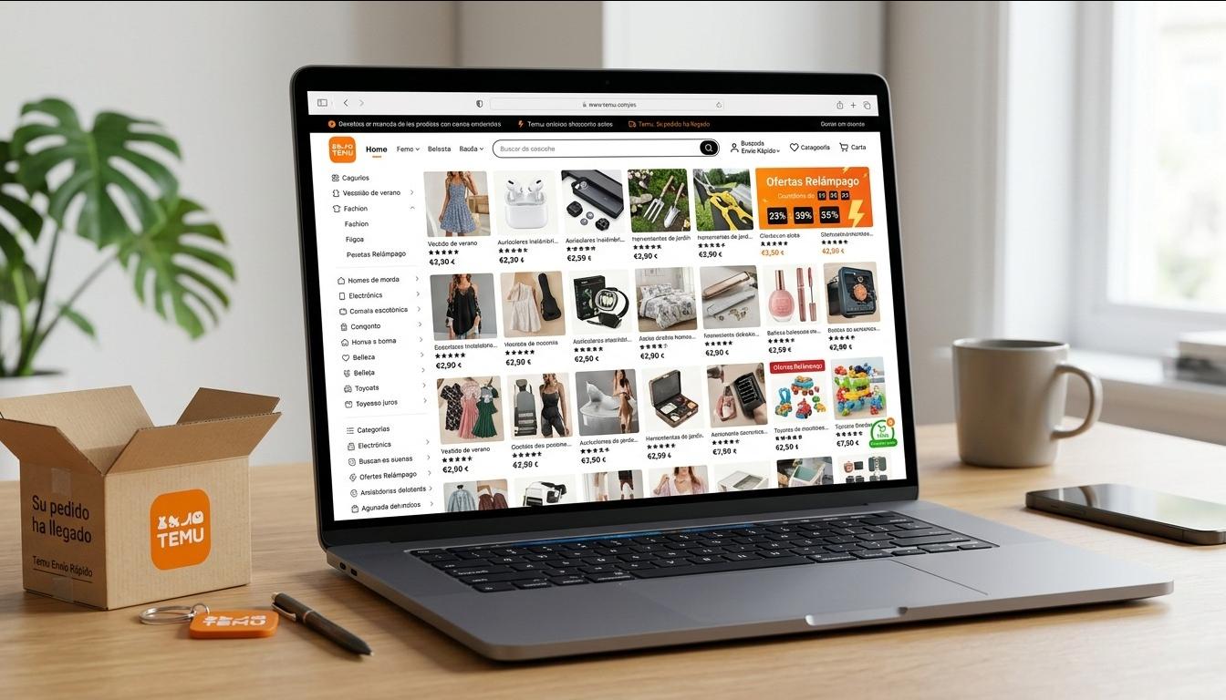 Las compras virtuales por Temu han crecido en Colombia. 