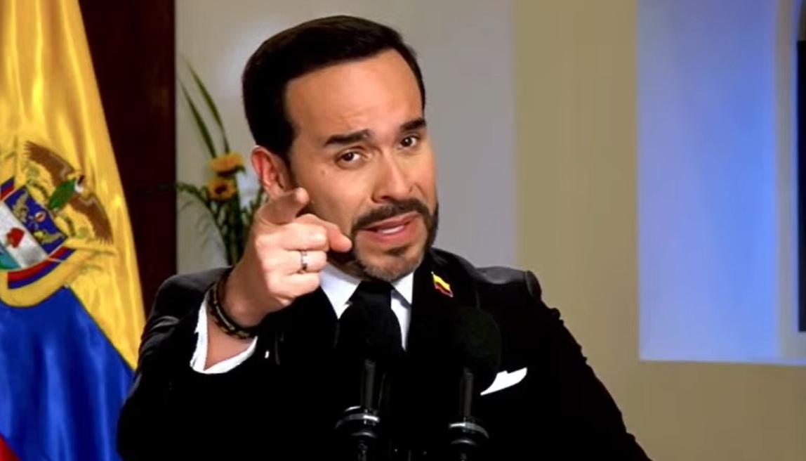 El Presidente Abelardo De La Espriella.