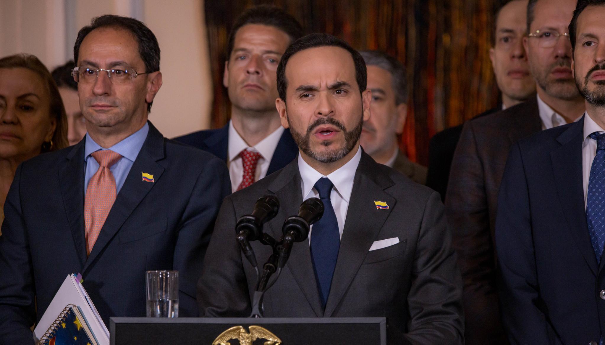 El Presidente de la República, Abelardo De La Espriella.