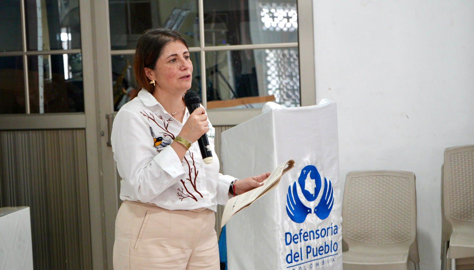 La Defensora del Pueblo, Iris Marín.