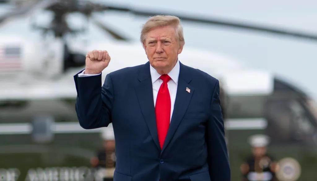 Donald Trump, presidente de Estados Unidos.